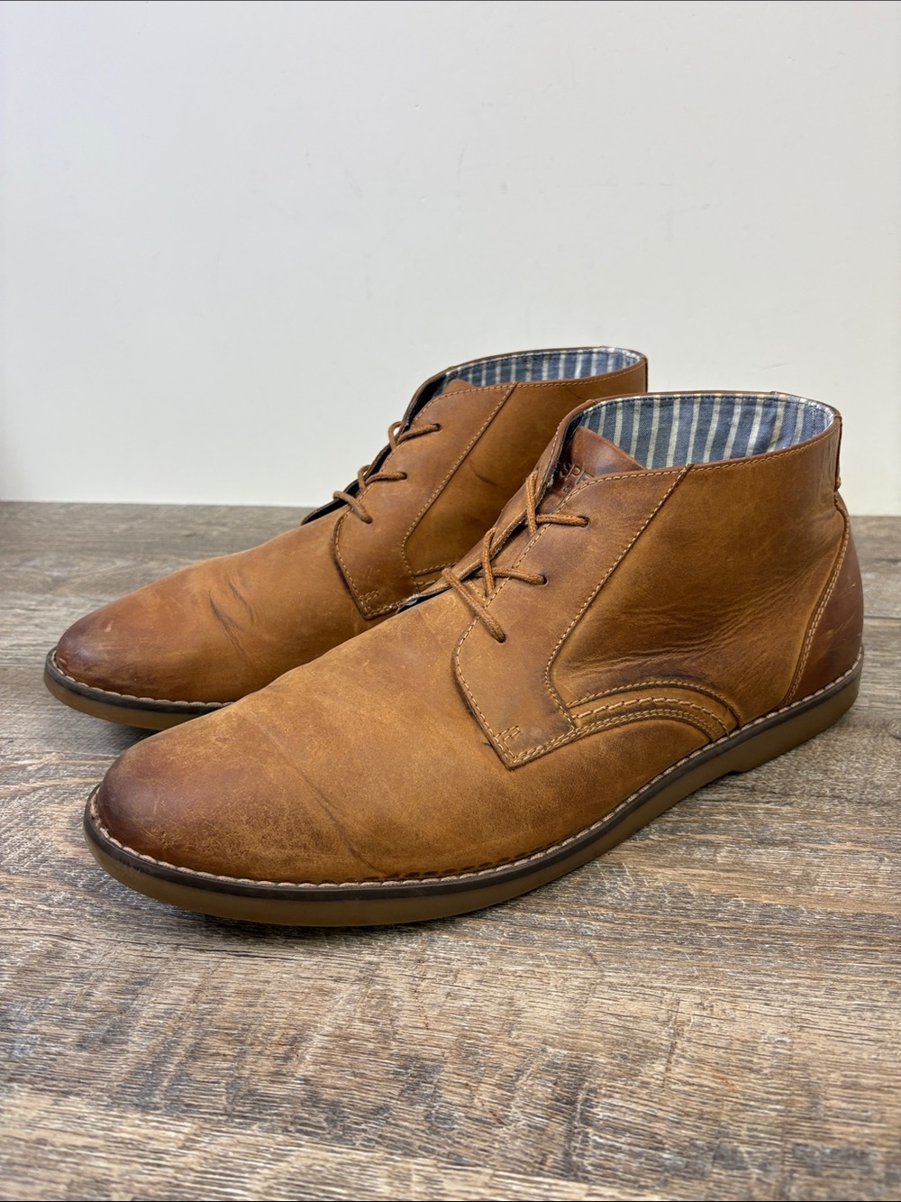 Sperry Top-Sider Men’s Brown Leather Chukka Boots Shoes Size 12M